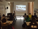 2015年9月20日，建筑文化遗产学者刘亮国博士做旺角花墟战前骑楼活化项目讲座。